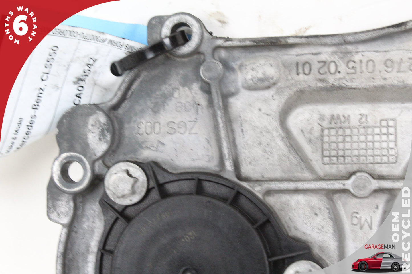 2012-2018 Mercedes W218 CLS550 Engine Timing Chain Cover Plate 2760150201 OEM