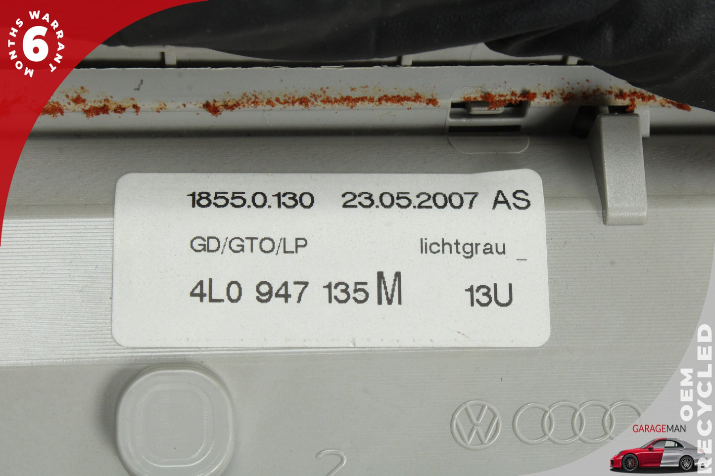 2007-2015 Audi Q7 Front Upper Overhead Over Head Dome Light Lamp 4F0959719 OEM