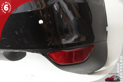 2011-2014 Porsche Cayenne 958 S Hybrid Rear Bumper Cover 95850541110 Jet Black Metallic