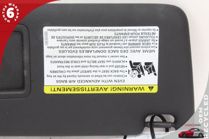 2015-2025 Audi A3 S3 RS3 Right Passenger Side Sun Visor 8W0857552 OEM