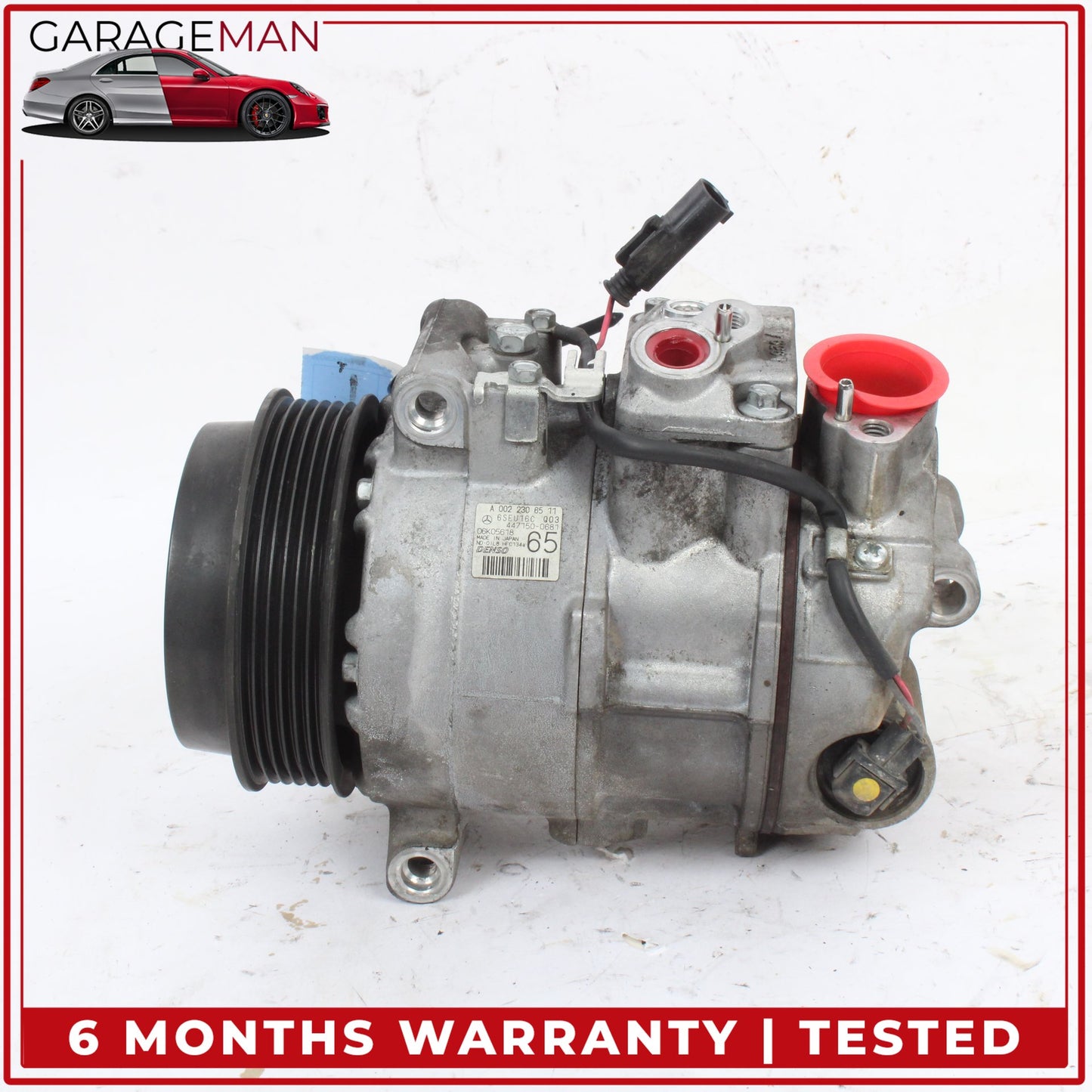 2006-2011 Mercedes W211 E350 AC A/C Air Conditioning Compressor 0022306511 OEM