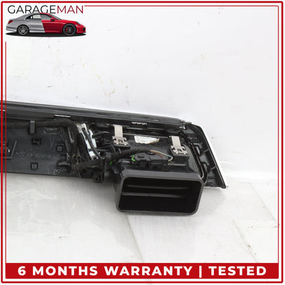2014-2016 Mercedes W212 E400 Front Dash AC Air Vent Panel w/ Door Trim Wood OEM