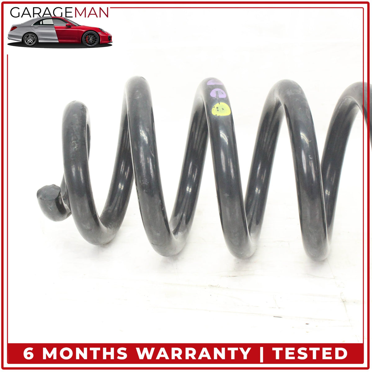 2016-2023 Mercedes X253 GLC300 SUV Rear Left and Right Side Coil Spring Set OEM