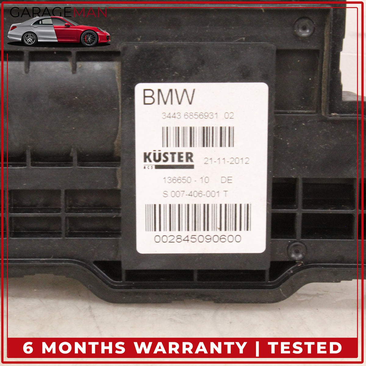 2009-2015 BMW 740i F01 Emergency Parking Brake Actuator Module Unit 6856931 OEM