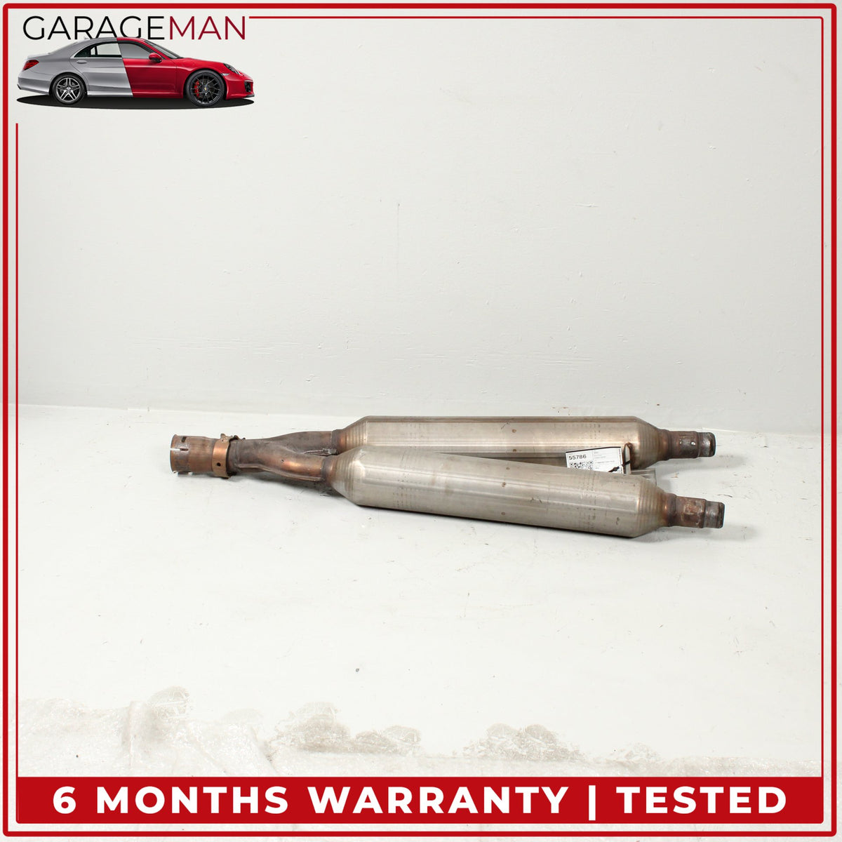 2001-2006 Lexus LS430 XF30 Center Exhaust Resonator Assembly 55018 OEM
