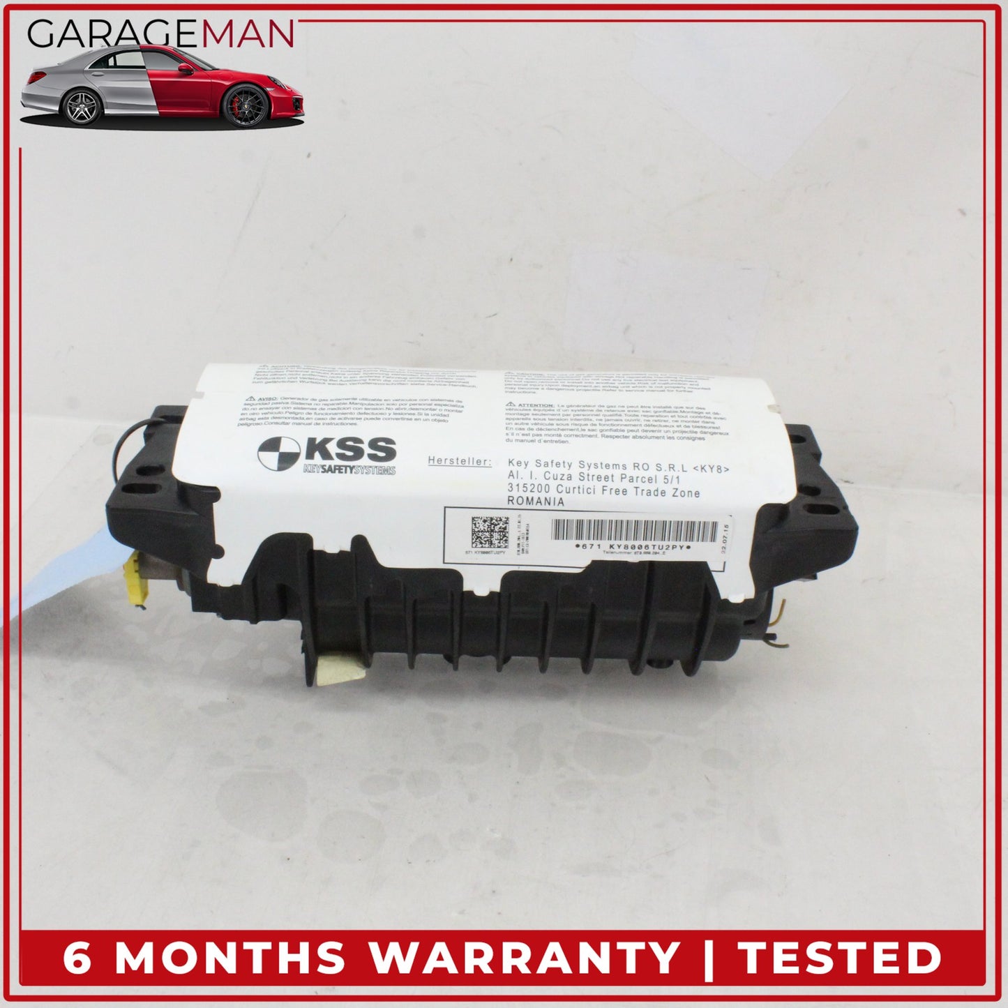 2008-2016 Audi A4 A5 S4 S5 Front Right Side Dashboard Airbag 8T0880204E OEM