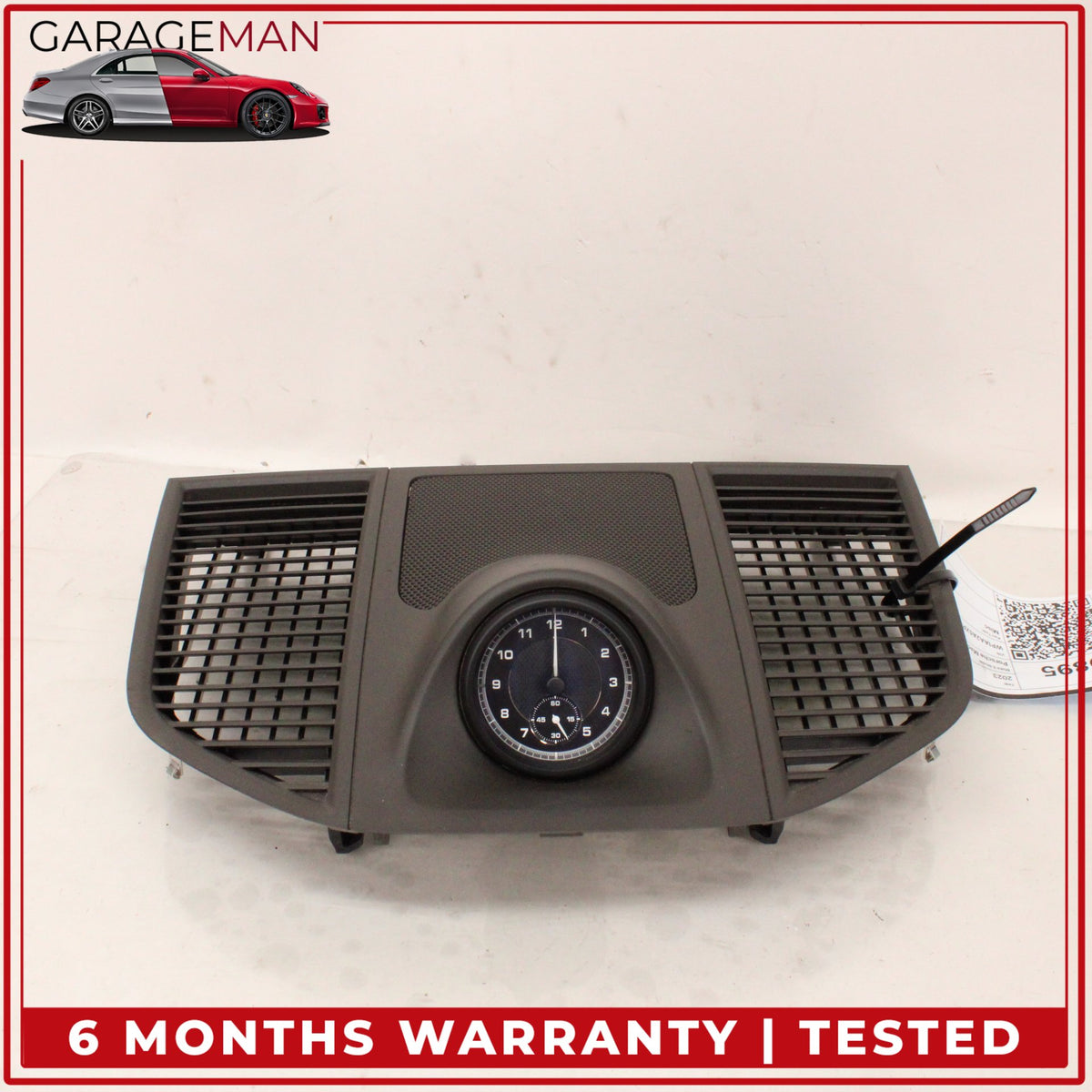 2015-2024 Porsche Macan 95B Center Dashboard Dash Board Trim w/ Clock OEM