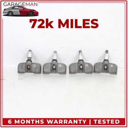 2010-2016 Porsche Panamera 970 TPMS Tire Pressure Monitor Sensor Set of 4 OEM
