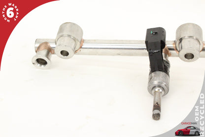 2008-2018 Porsche Cayenne 957 958 Lower Fuel Injector Rail w/ Injectors OEM