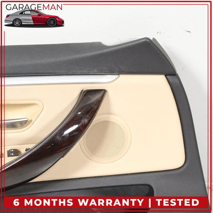 2015-2020 BMW 430i xDrive Gran Coupe Front Left Interior Door Trim Panel OEM