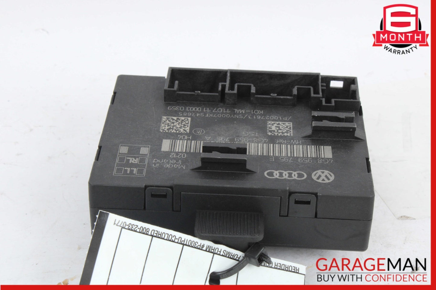 2012-2018 Audi A6 C7 Sedan Rear Right or Left Door Control Module 4G8959795 OEM