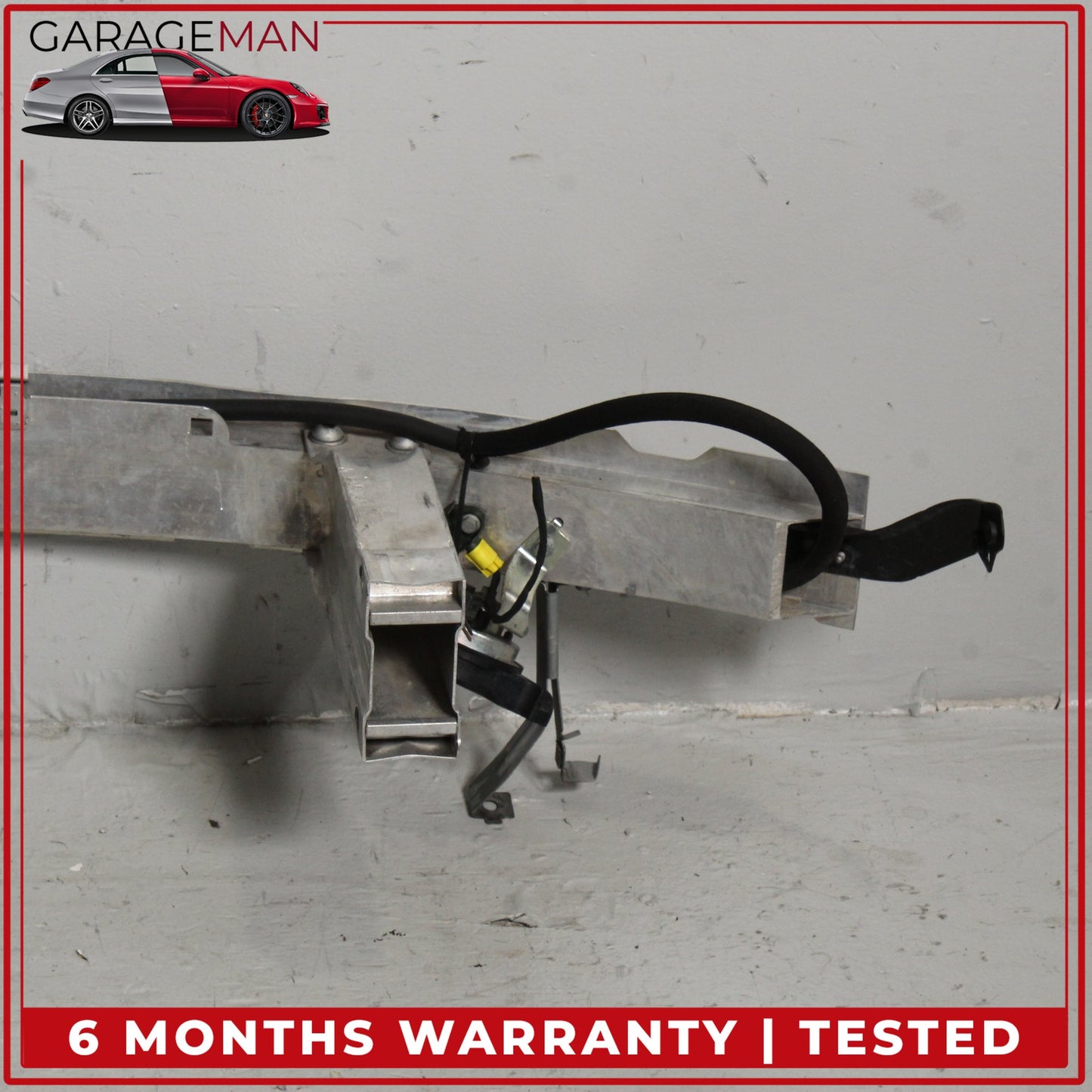 2008-2014 Mercedes W204 C250 Front Bumper Reinforcement Bar w/ Brackets OEM