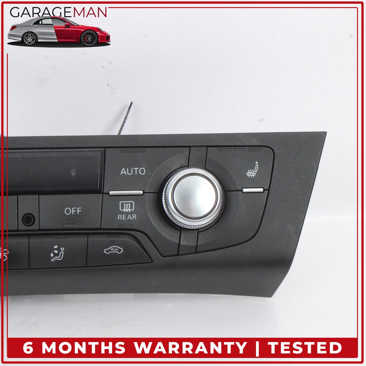 2016-2018 Audi A6 A7 Front AC Temperature Climate Control Panel 4G0820043BL OEM