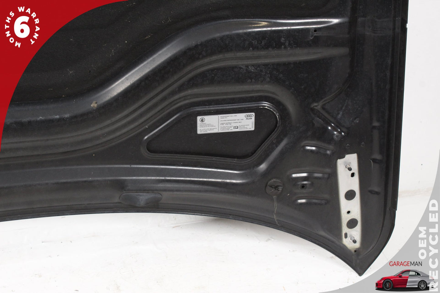 2012-2018 Audi A6 S6 Sedan Front Hood Bonnet Panel Black 4G0823029A OEM