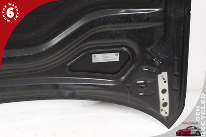 2012-2018 Audi A6 S6 Sedan Front Hood Bonnet Panel Black 4G0823029A OEM