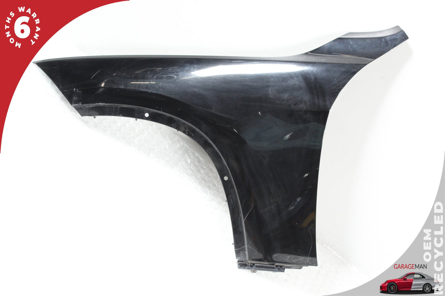 2013-2015 BMW X1 E84 Front Left Driver Side Fender Wing Panel Black 7332423 OEM