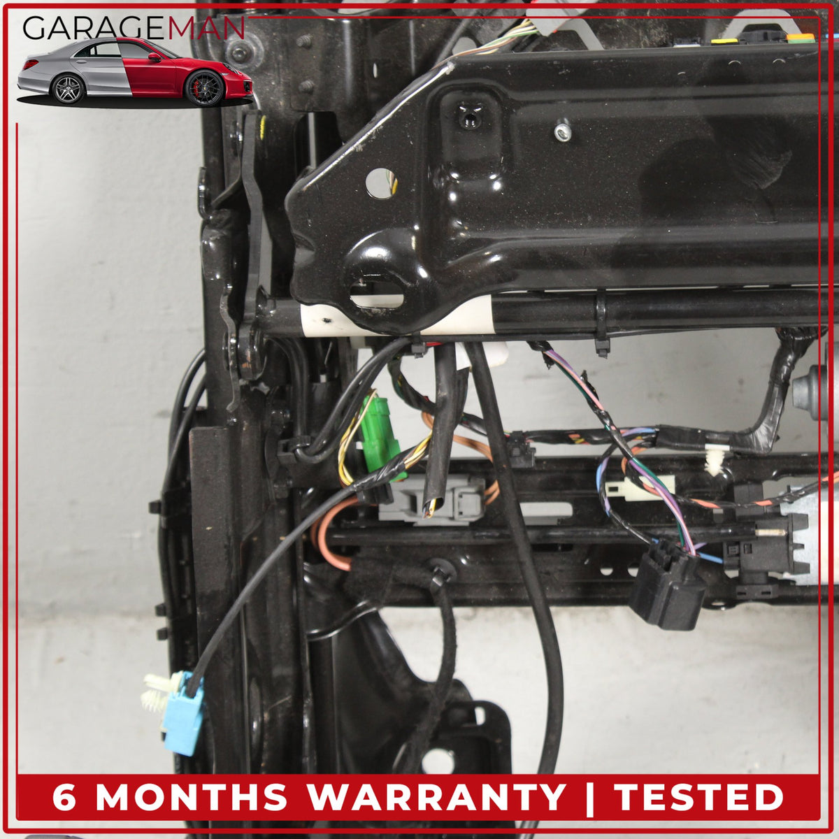 2011-2016 Land Rover LR4 Front Right Side Seat Track Rail Frame w/ Motors OEM