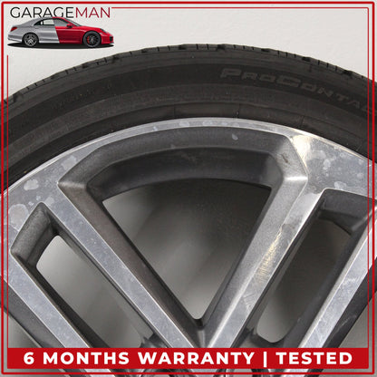 2017-2020 Audi A3 S3 Front or Rear Wheel Rim w/ Continental Tire 8JX18H2ET46 OEM