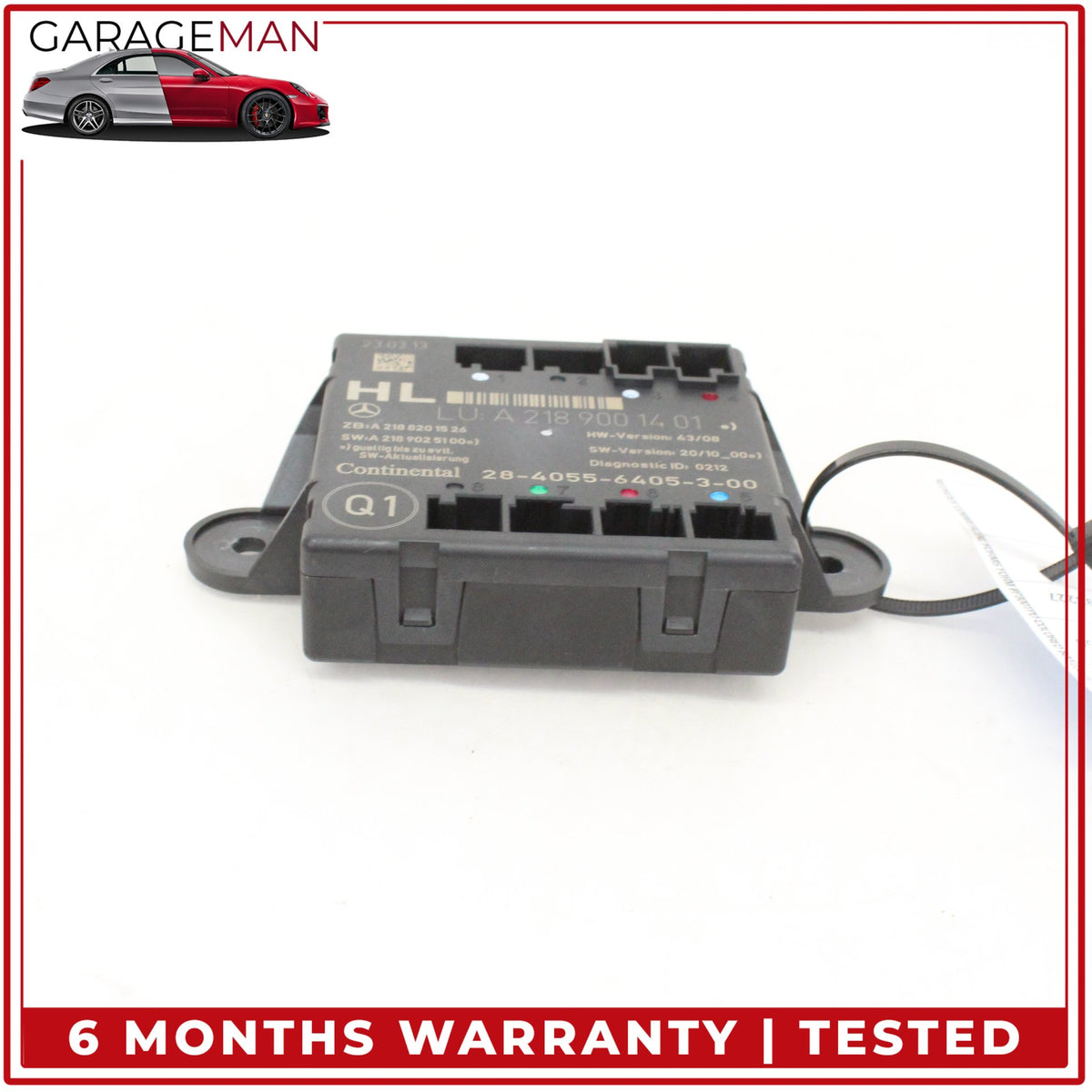 2008-2018 Mercedes-Benz CLS550 W218 Sedan Left Rear Door Control Module 2189001401 OEM