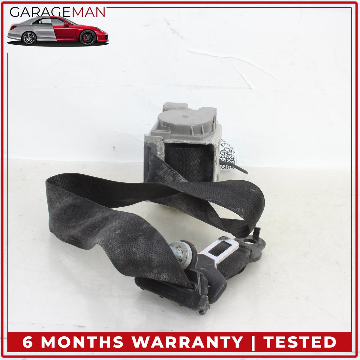 2005-2008 Mercedes E171 SLK280 Front Left Side Seat Belt Black 1718600785 OEM