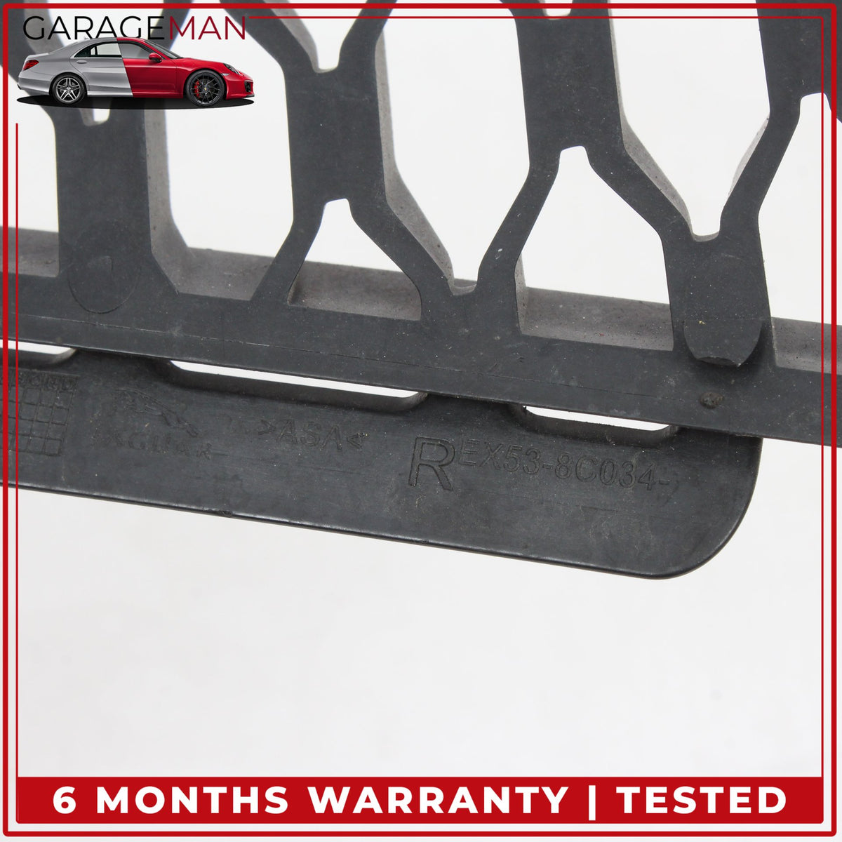 2014-2017 Jaguar F-Type X152 Front Bumper Right Support Bracket w/ Grills Set