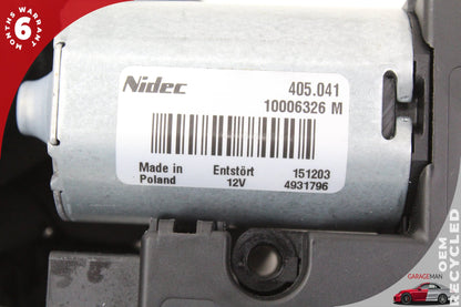 2016-2023 Jaguar XF XE X260 Sun Roof Sunroof Panoramic Motor GX7353508AB OEM