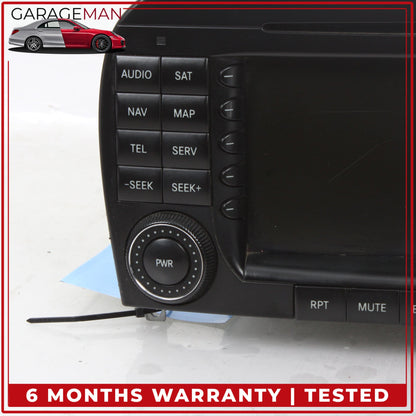 2005-2008 Mercedes R230 SL500 Command Head Unit Navigation Radio 2308205489 OEM