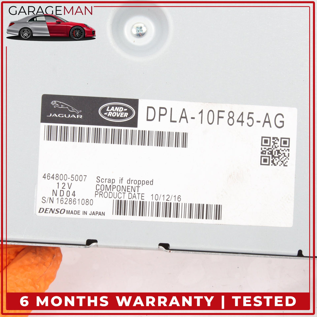 2014-2020 Jaguar F-Type X152 Communication Control Module Unit DPLA10F845AG OEM