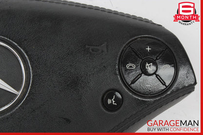 10-14 Mercedes W221 S550 CL550 Steering Wheel Airbag Air Bag Black OEM
