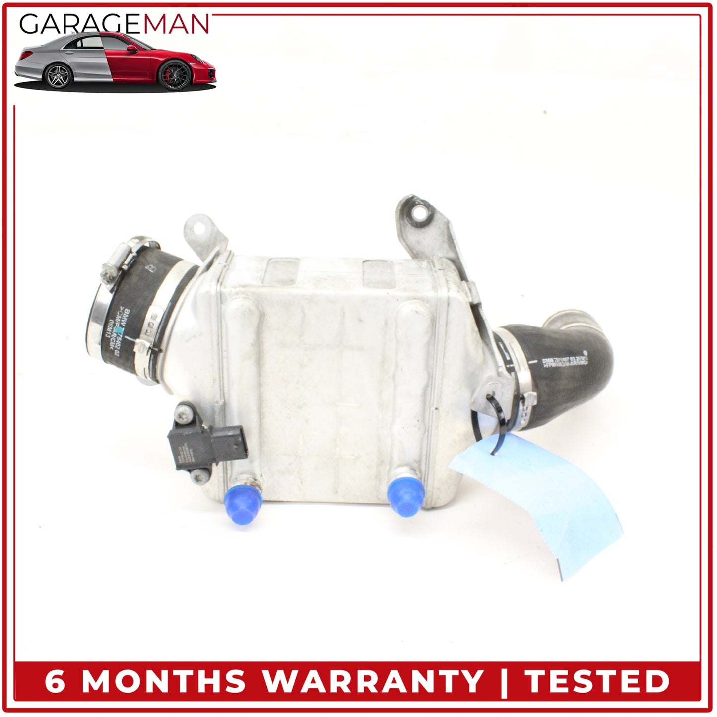 2014-2018 BMW X5 F15 Left Side Turbocharger Intercooler 7575405 OEM