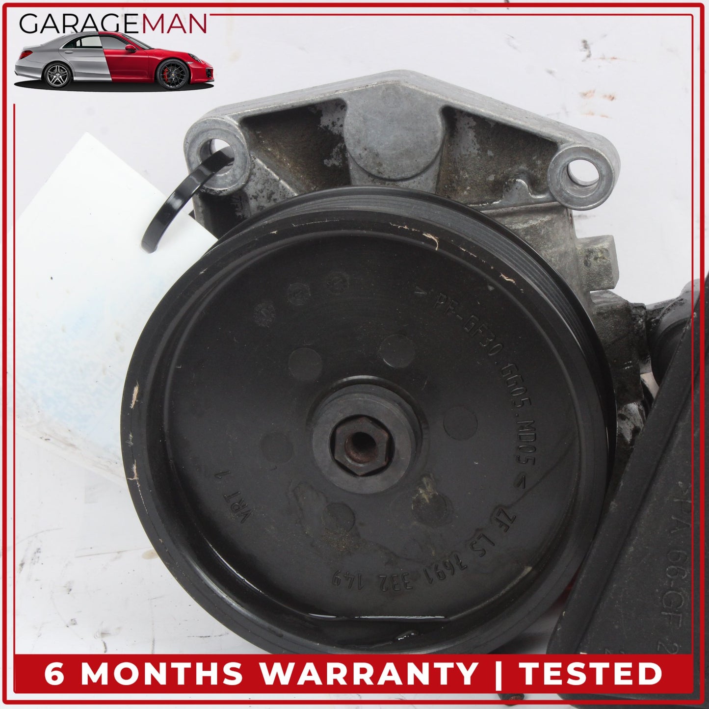 2006-2012 Mercedes-Benz E350 W211 RWD Power Steering Pump Reservoir Tank 0004600983 OEM