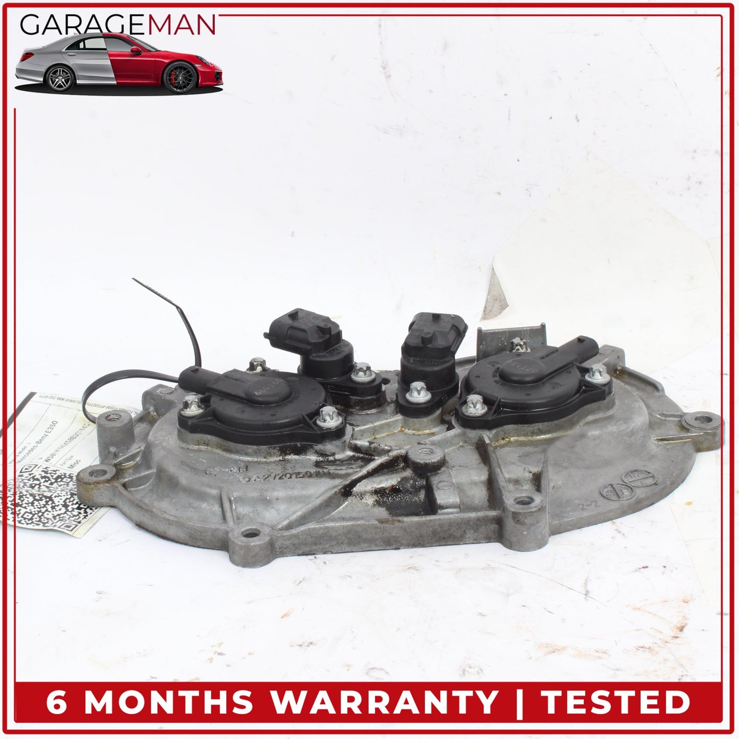 2005-2013 Mercedes W211 E350 Right Side Timing Chain Cover Plate 2720150101 OEM