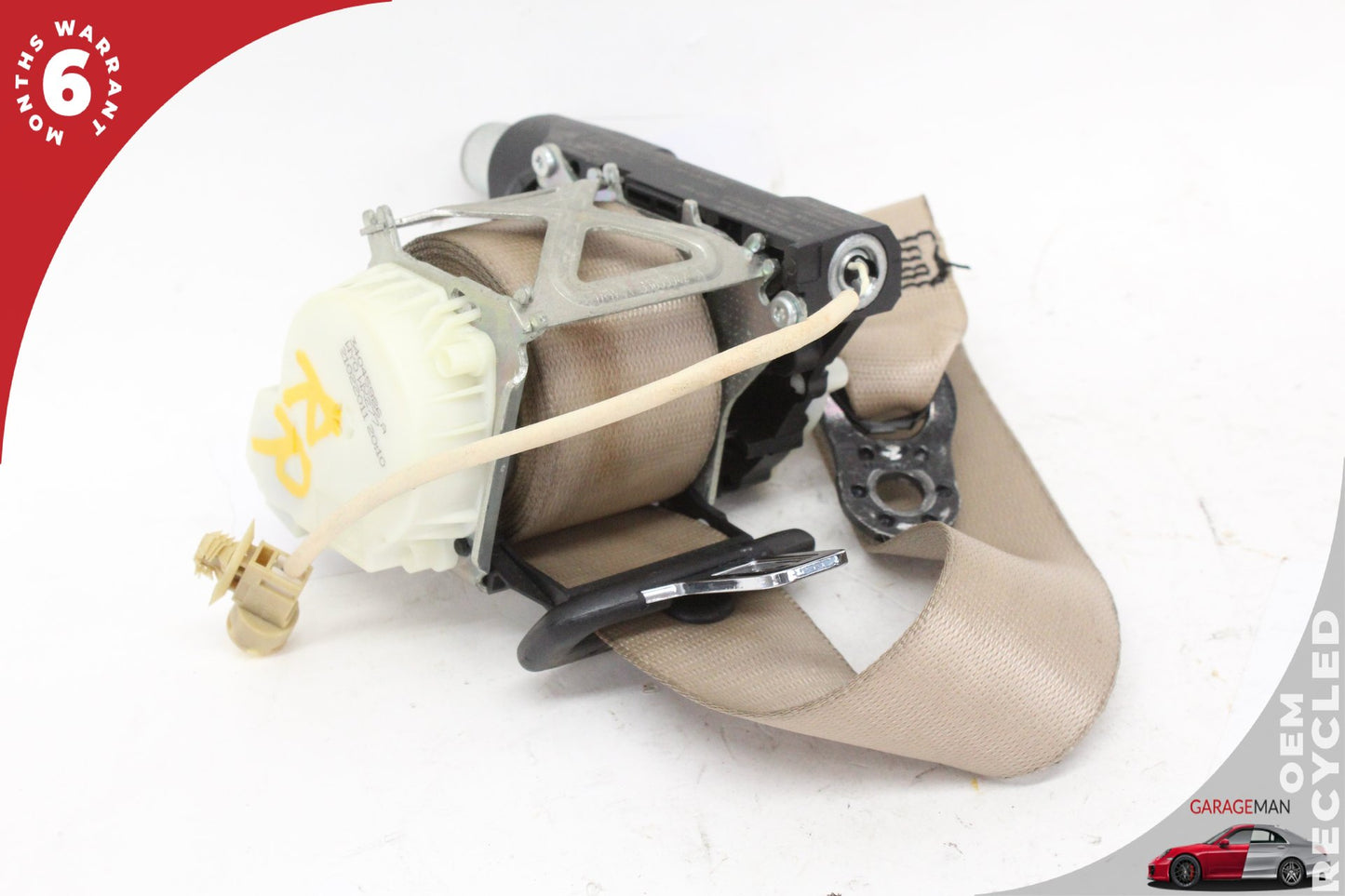 10-16 Porsche Panamera Sedan Right Rear Seat Belt 97080303501 Genuine