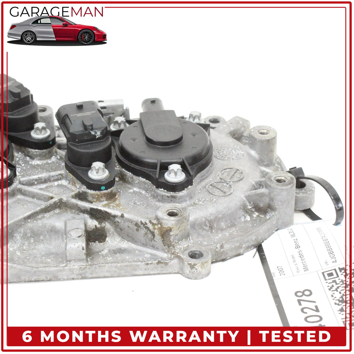 2005-2013 Mercedes W164 ML350 Front Left Timing Chain Cover Plate 2720150201 OEM