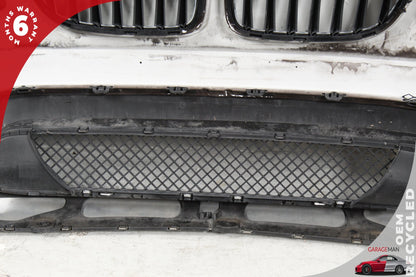 2013-2015 BMW X1 E84 Front Bumper Cover Assembly Black w/ Grille &amp; Fog Light OEM