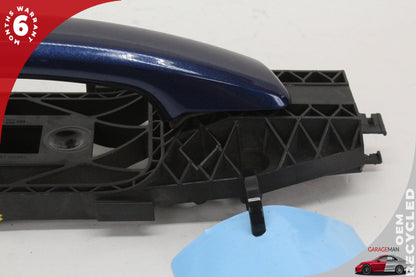 2015-2020 Audi A3 S3 RS3 Rear Left Driver Side Exterior Door Handle Blue OEM