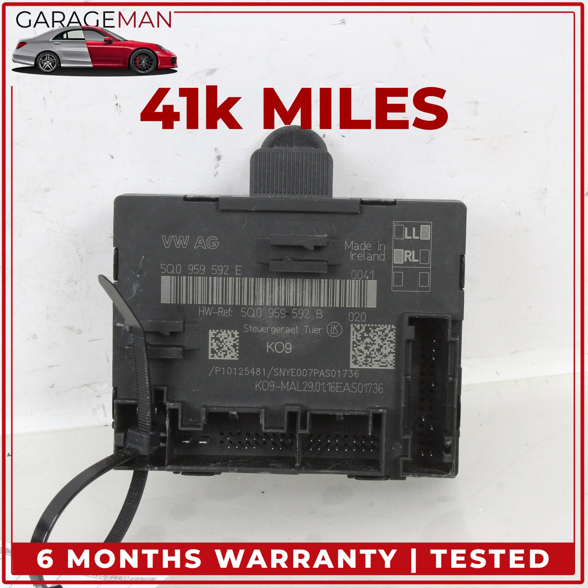 2015-2023 Audi TTS TT A3 Front Right Door Control Module 5Q0959592E OEM