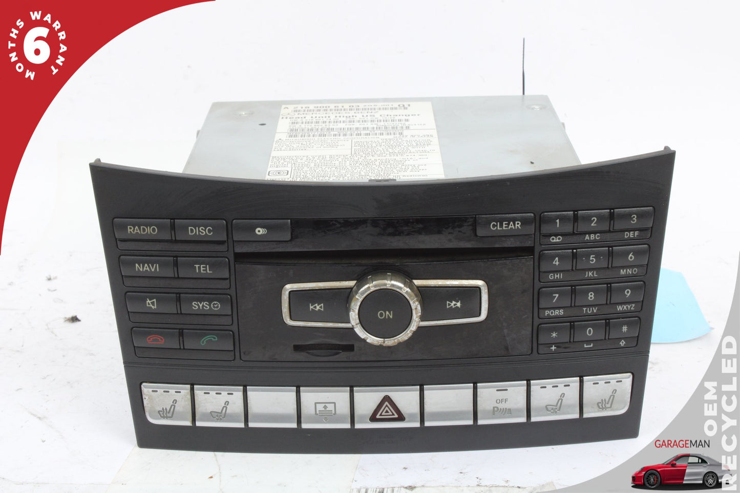 10-13 Mercedes-Benz CLS550 W218 Radio GPS Navigation Command Head Unit OEM