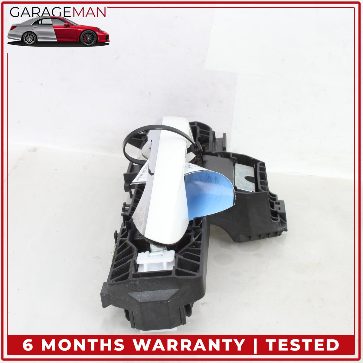 2015-2020 Mercedes X156 GLA250 Rear Left Exterior Door Handle Polar White OEM