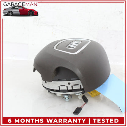 2012-2015 Audi A6 A7 S6 S7 Front Left Steering Wheel Airbag Brown 4G0880201G OEM