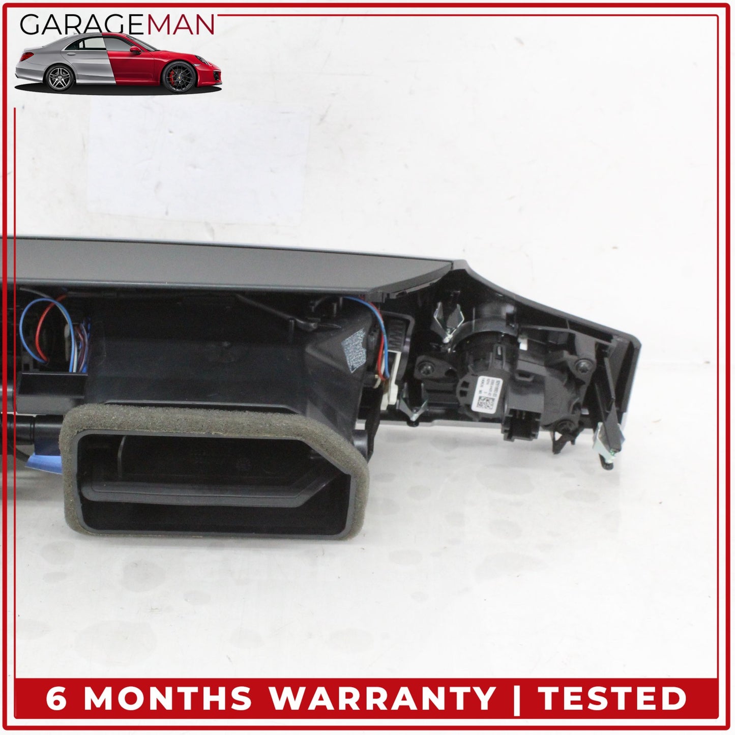 2011-2018 BMW X3 F25 Dash AC Air Vent w/ Engine Start Hazard Light Switch OEM