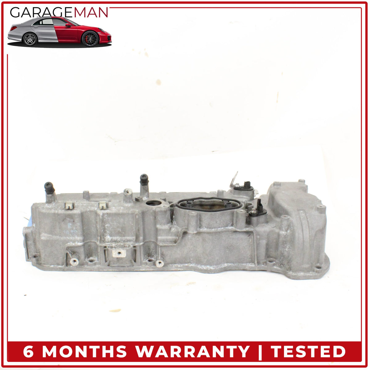 2013-2019 BMW 650i F06 Sedan Engine Left Side Cylinder Head Valve Cover 7636612 OEM