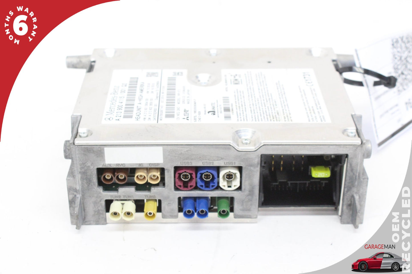 17-19 Mercedes-Benz E400 W213 Wagon Head Unit Navigation Command CD Audio 2139004115