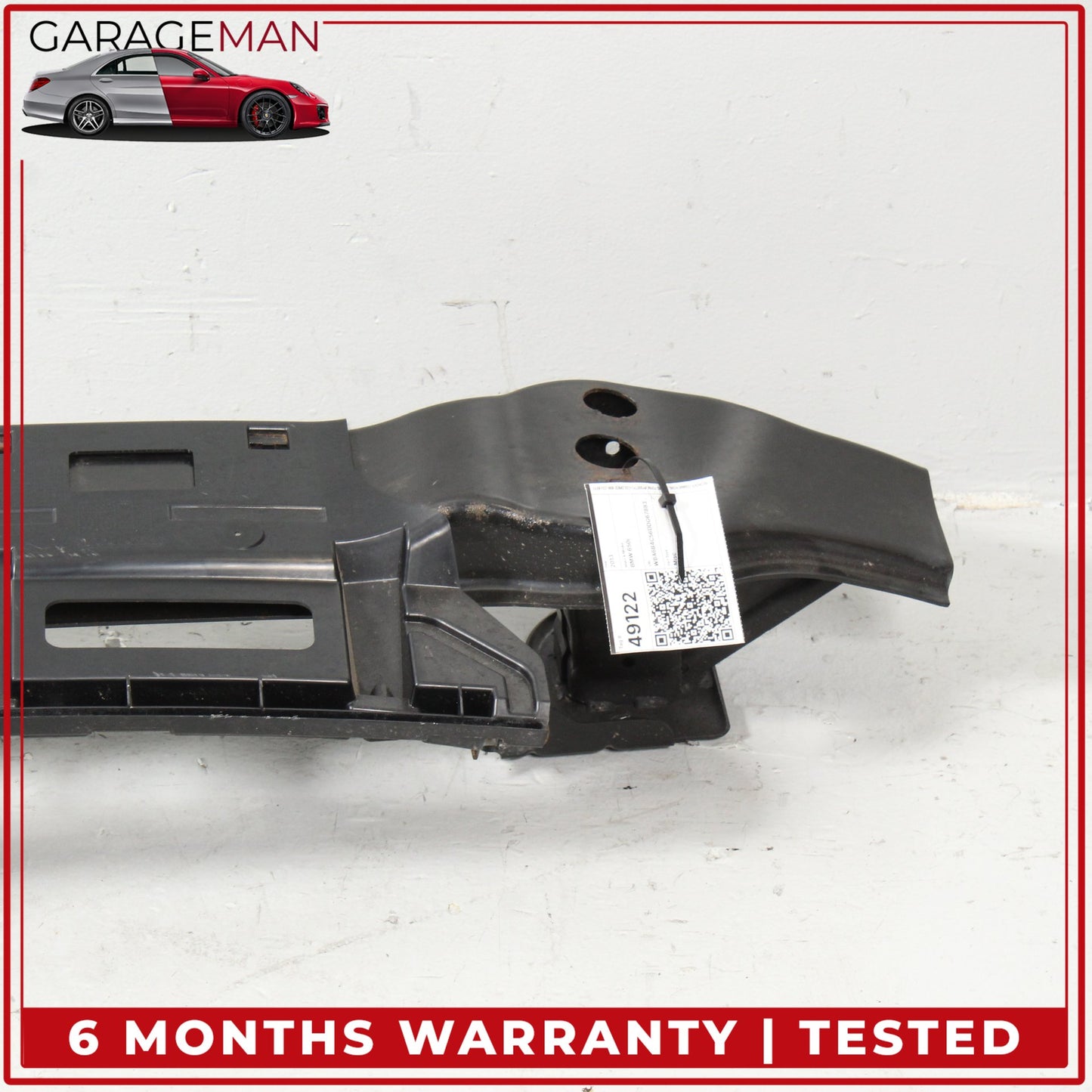 2012-2018 BMW 650i F06 Rear Bumper Reinforcement Bar w/ Bumper Mount Bracket 7223159 OEM