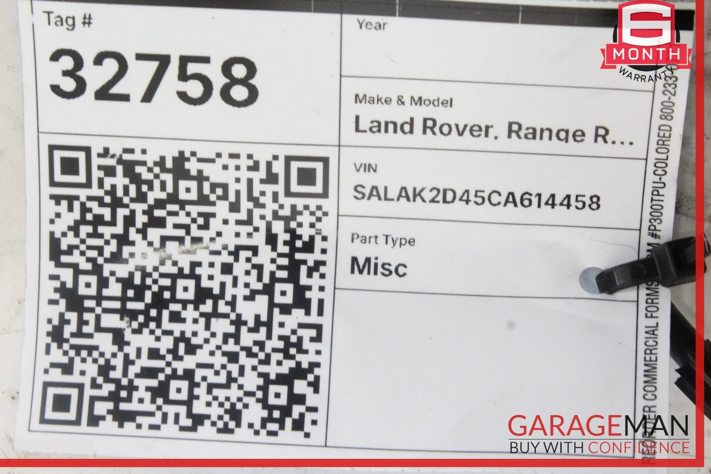 2010-2016 Land Rover LR4 SUV Right Front Door Lock Actuator 8X2A21812AC