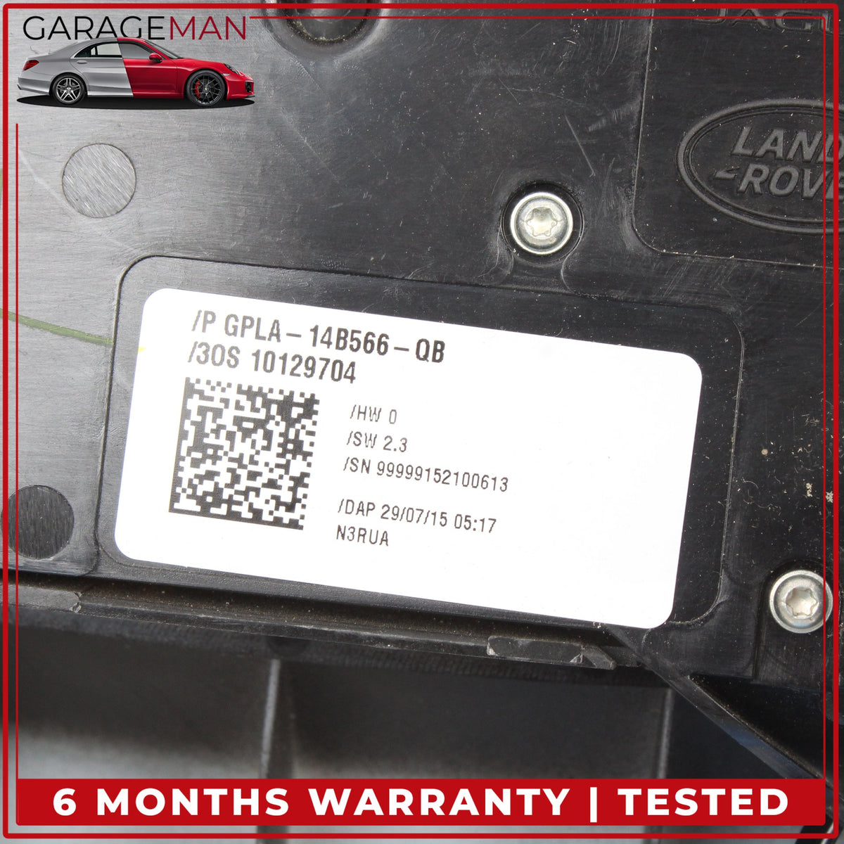 2016-2017 Range Rover L405 Front Left Side Seat Adjustment Switch OEM
