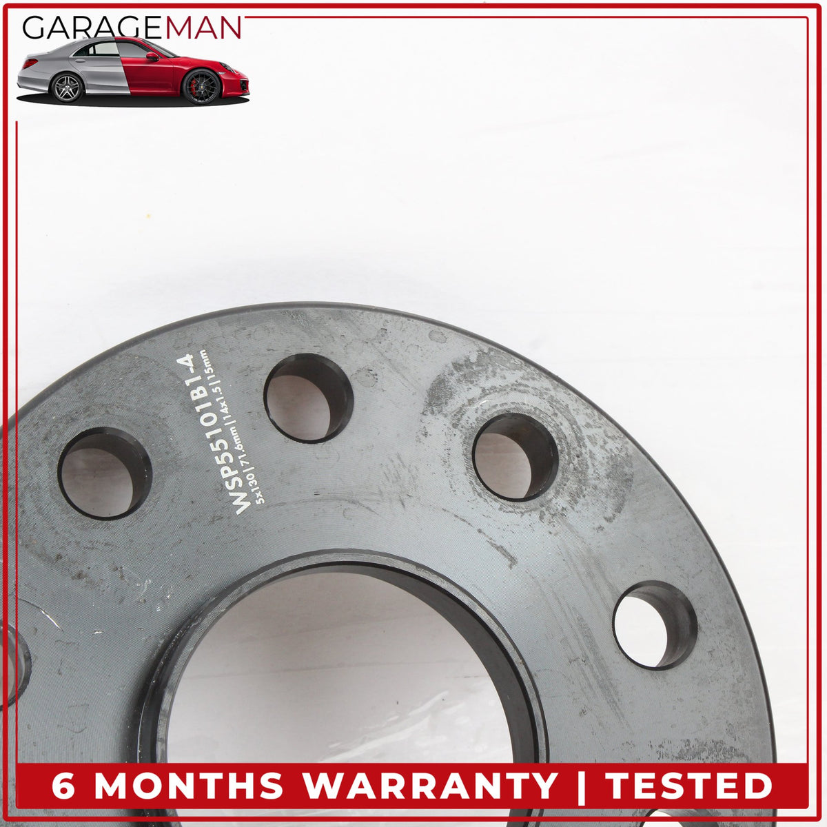 2000 Porsche 911 Carrera RWD Wheel Spacers YHT Auto WSP55101B1-4 5x130 71.6mm