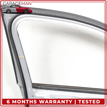 2017-2019 Audi Q7 Front Left Driver Side Door Shell Florett Silver Metallic OEM
