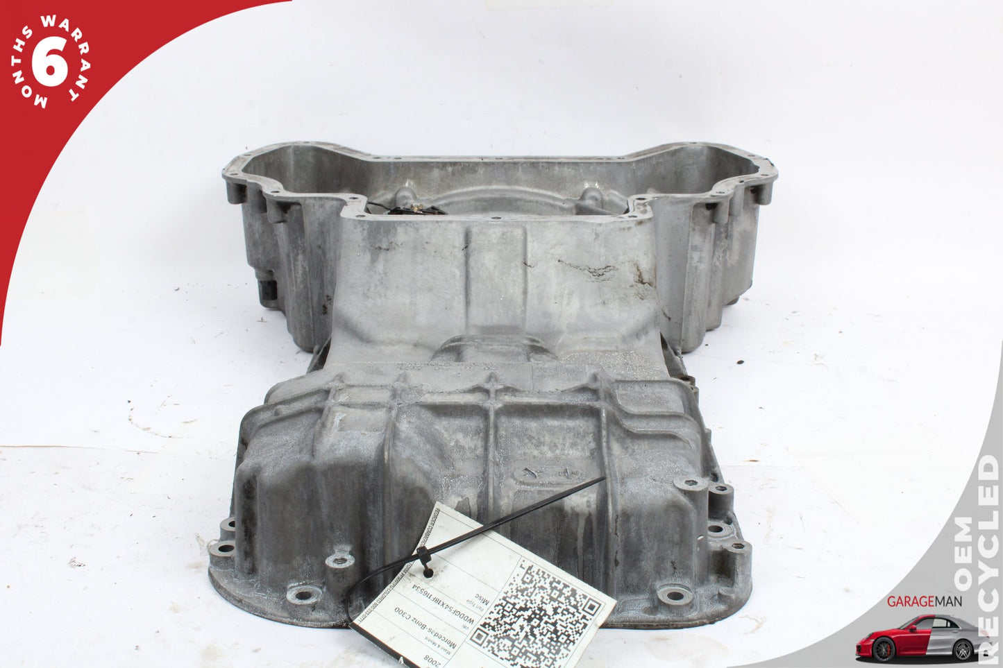 2005-2011 Mercedes W204 C300 Engine Upper Oil Sump Baffle Pan 2720142102 OEM