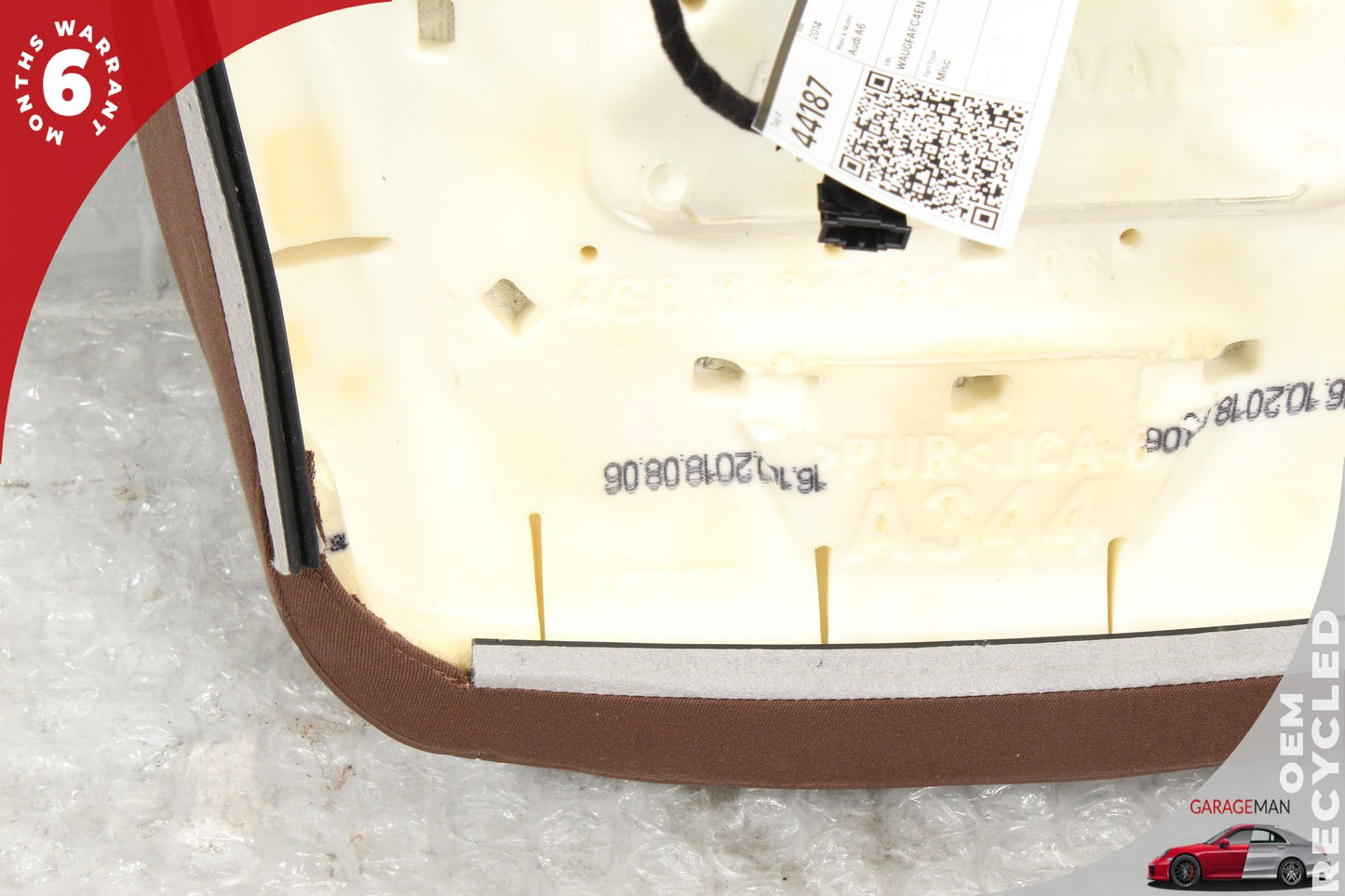 2012-2018 Audi A6 Sedan Front Right Lower Bottom Seat Cushion 4G0881361H